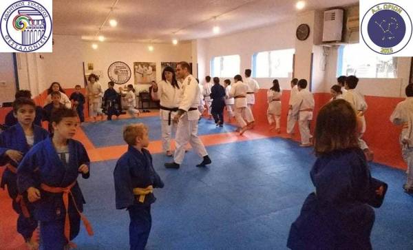 Judo προπόνηση και με Ωρίων
